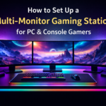 How to Set Up a Multi Monitor Gaming Station for PC & Console Gamers